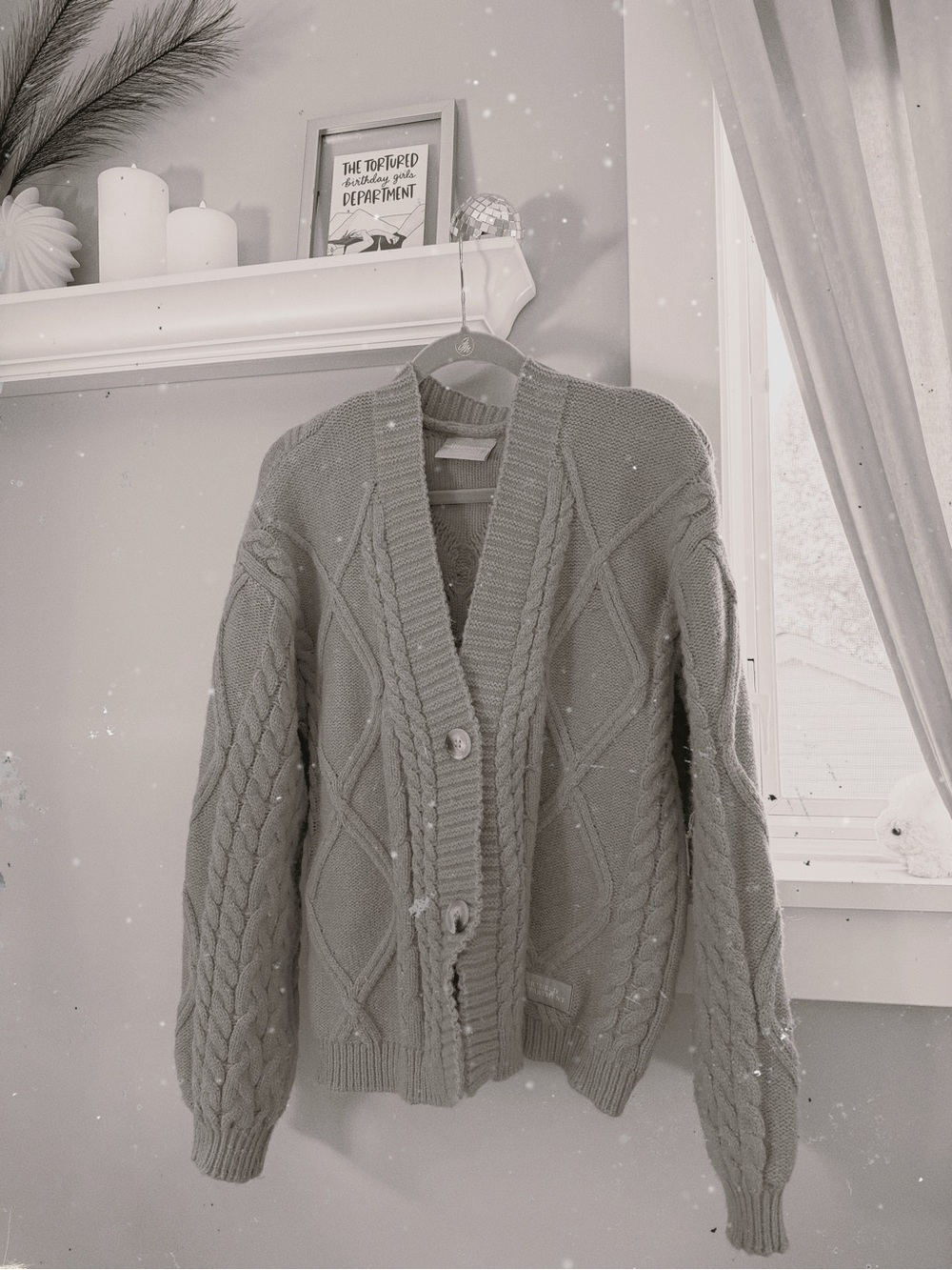 Taylor Swift Tourtured Poets Department Cardigan